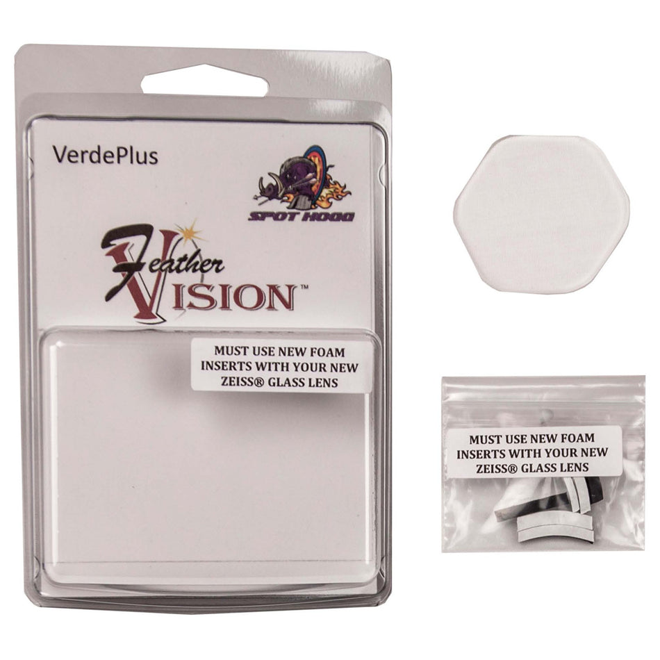 Feather Vision Verde Plus 4X Zeiss Glass Lens Spot Hogg Large Guard