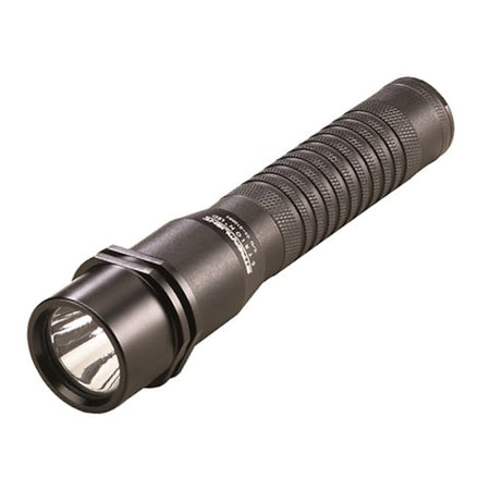 Strion LED 375LM BLK Rechargeable 12V DC Tactical Flashlight