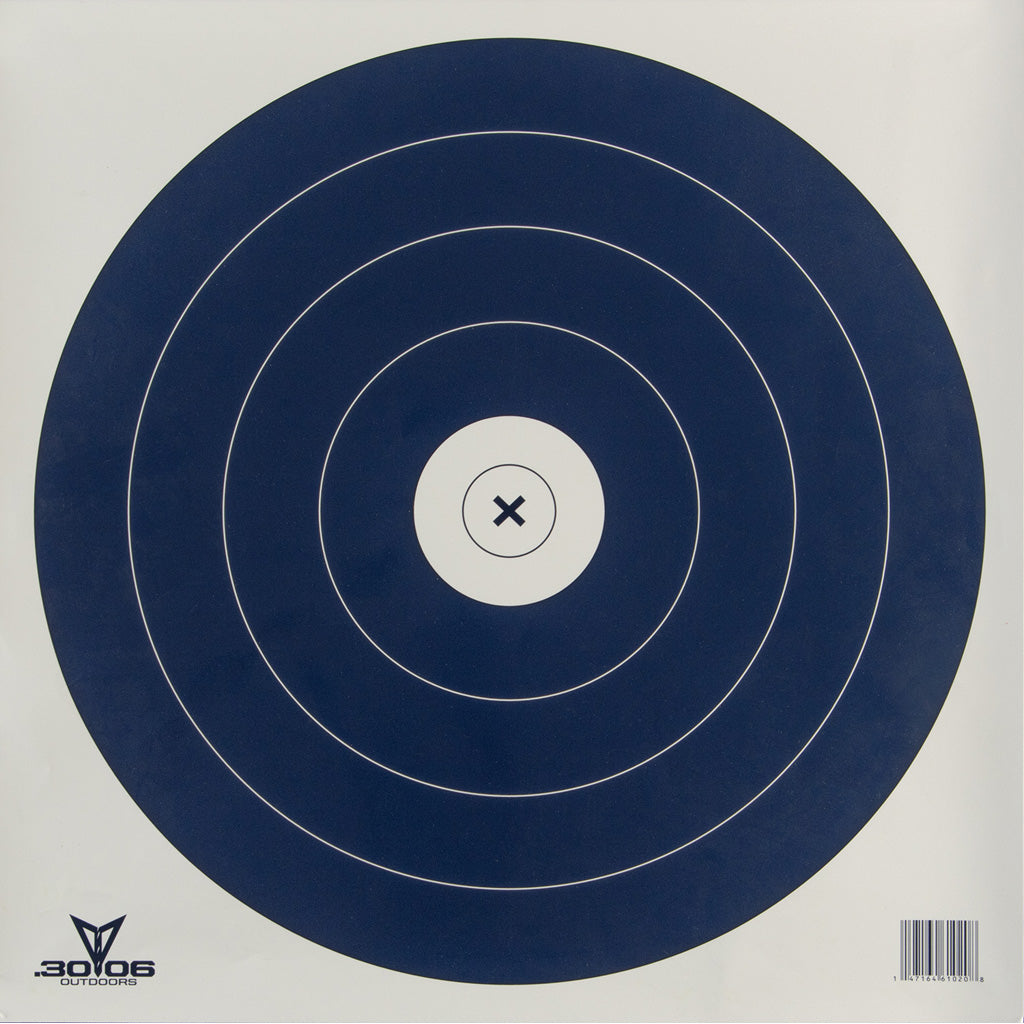 30-06 Indoor Single Spot Paper Targets 100 Pack