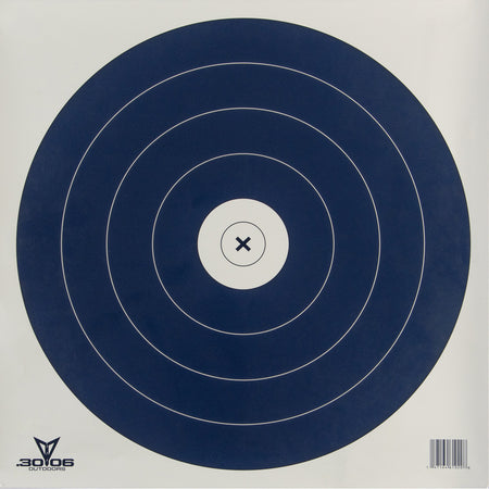 30-06 Indoor Single Spot Paper Targets 100 Pack