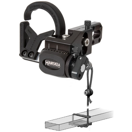 Hamskea Hybrid Hunter Pro Micro Tune Rest Left Hand Black