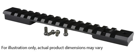 Warne Mounts Mountain Tech Rail for Winchester XPR Short Action Rifles