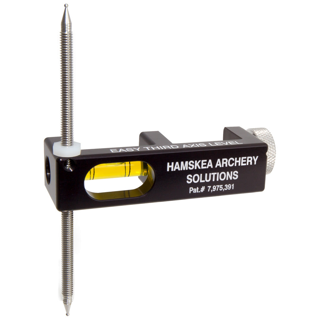 Hamskea Black Easy Third Axis Level for Target and Hunting Sights