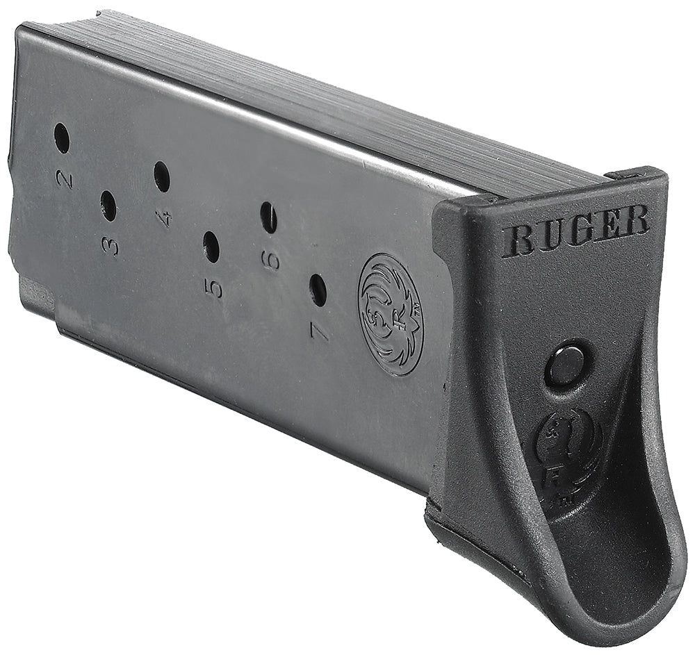 Ruger 90363 Replacement 7-Round 9mm Luger Magazine for Ruger LC9/EC9s with Extended Floorplate