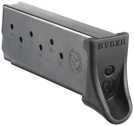 Ruger 90363 Replacement 7-Round 9mm Luger Magazine for Ruger LC9/EC9s with Extended Floorplate