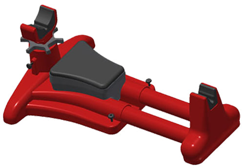MTM Case-Gard K-Zone KSR-30 Rifle and Handgun Shooting Rest Red Plastic