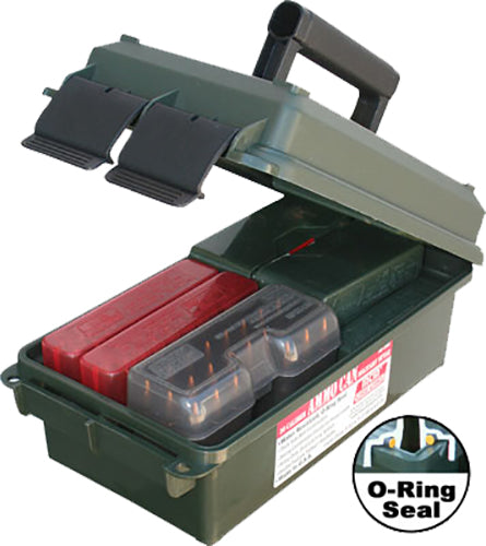 MTM Case-Gard AC30C11 Forest Green Water-Resistant Multi-Caliber Ammo Can Polypropylene