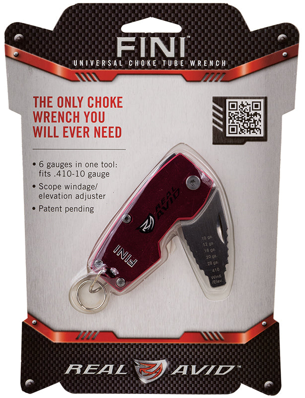 Real Avid Fini Universal Choke Tube Wrench AVCWT210 Compact Folding Shotgun Tool