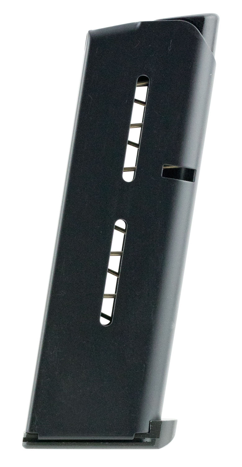 Wilson Combat 47OXCB 1911 Officer .45 ACP 7-Round Black Stainless Lo-Profile Steel Floor Plate Magazine
