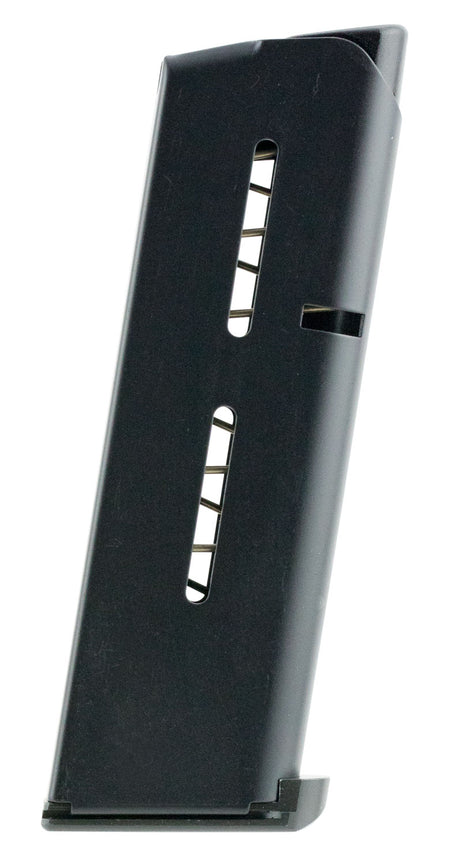 Wilson Combat 47OXCB 1911 Officer .45 ACP 7-Round Black Stainless Lo-Profile Steel Floor Plate Magazine