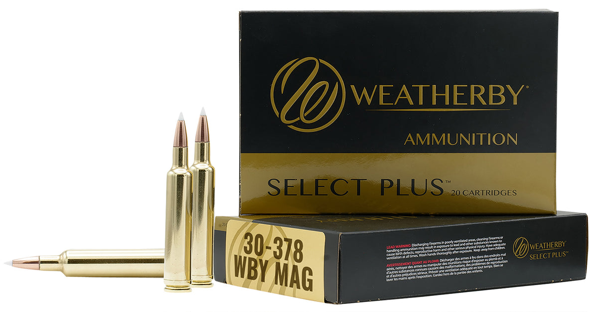 30-378WBY 195GR HAMMER CUSTOM SELECT PLUS 20RD BOX