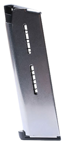 Wilson Combat 47C Stainless 7rd .45 ACP 1911 Government Replacement Magazine with Lo-Profile Steel Floor Plate