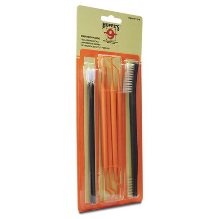 Hoppes Gun Cleaning Tools Combination Blister Pack