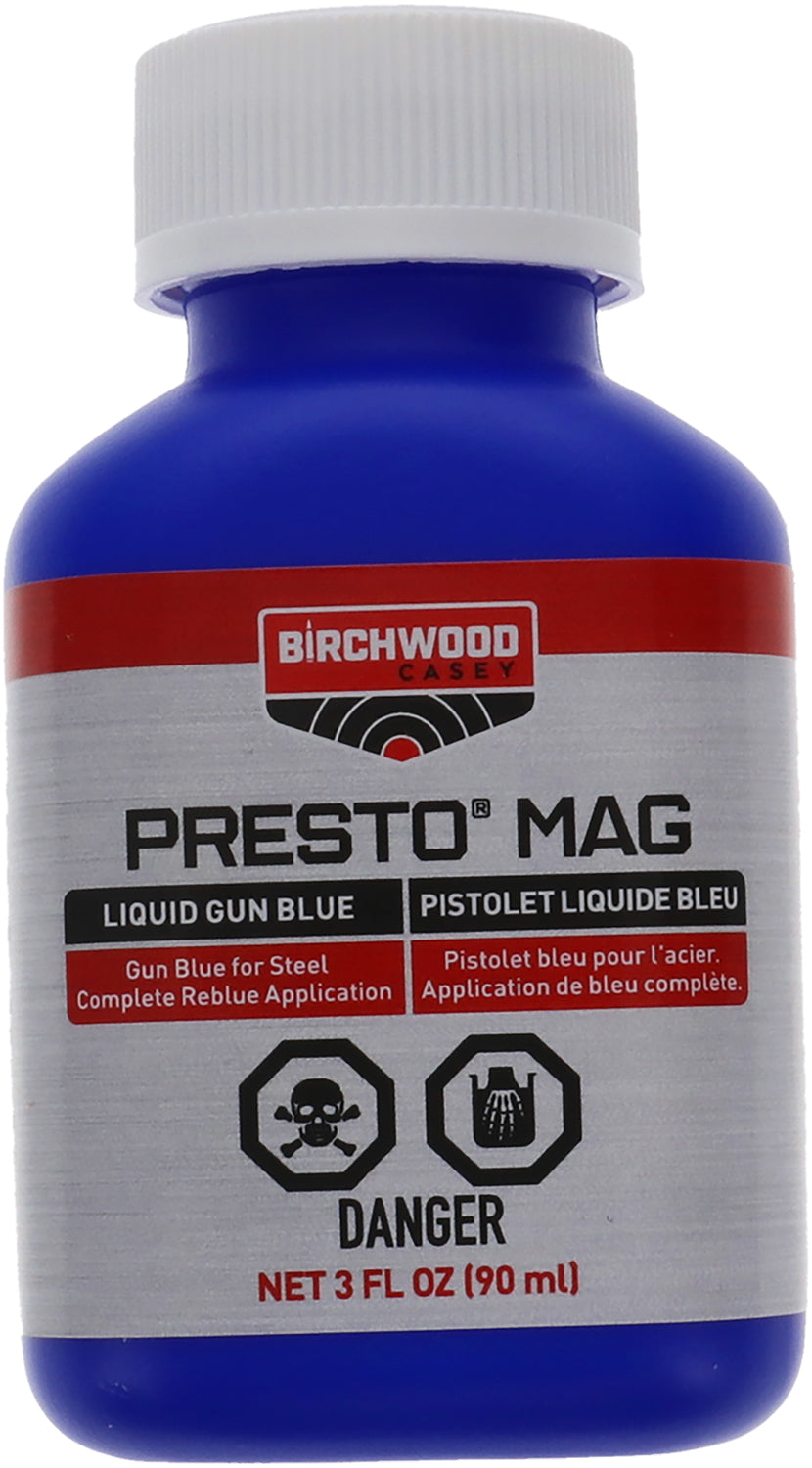 Birchwood Casey Presto Blue Magnum Firearm Cold Bluing Solution 3 oz. Bottle