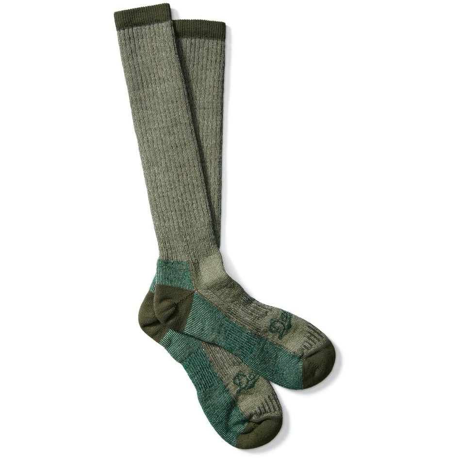 Danner Merino Midweight Over Calf Hunting Sock with Arch Support Green L