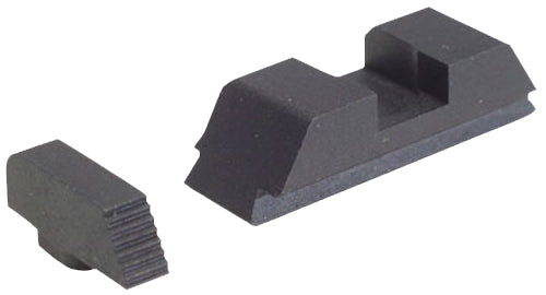 AmeriGlo Range Series Sight Set GT504 Glock Gen 1-4 - Black Front & Rear Iron Sights