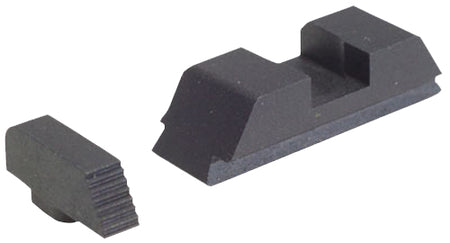 AmeriGlo Range Series Sight Set GT504 Glock Gen 1-4 - Black Front & Rear Iron Sights