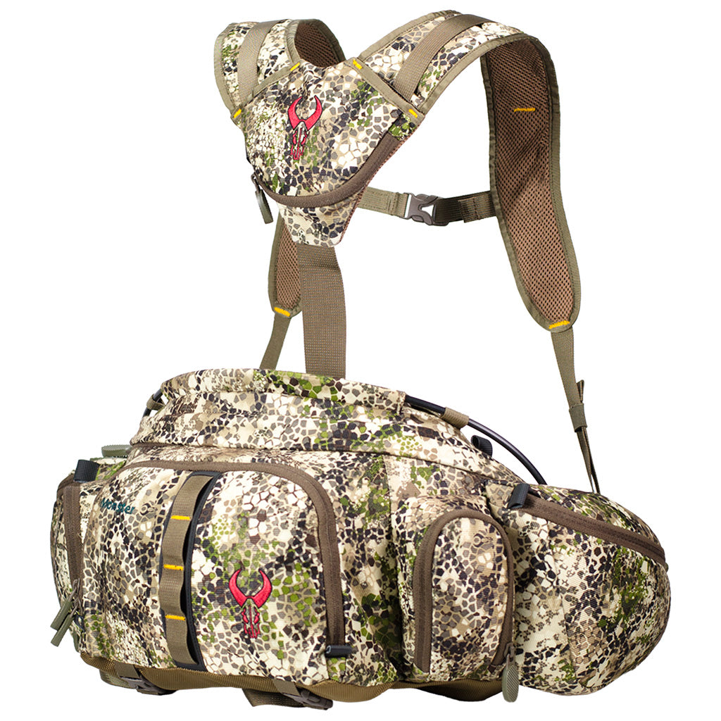 Badlands Monster Fanny Pack Approach Color 1100CI Delron Flex-Frame Workstation Pockets