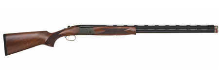 Mossberg 75481 Gold Reserve Full Size 20 Gauge Break Open 3" 2rd 30" Blue Polished Over/Under Vent Rib Barrel, Black Polished Engraved Stainless Steel Receiver, Fixed Black Walnut Stock, Right Hand