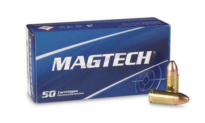 Magtech 9mm Luger 124 Grain FMJ Training Ammunition