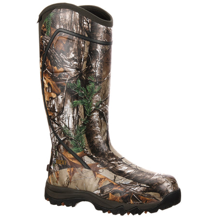 Rocky Core Insulated Rubber Hunting Boot Realtree Xtra 1600g Sz. 9