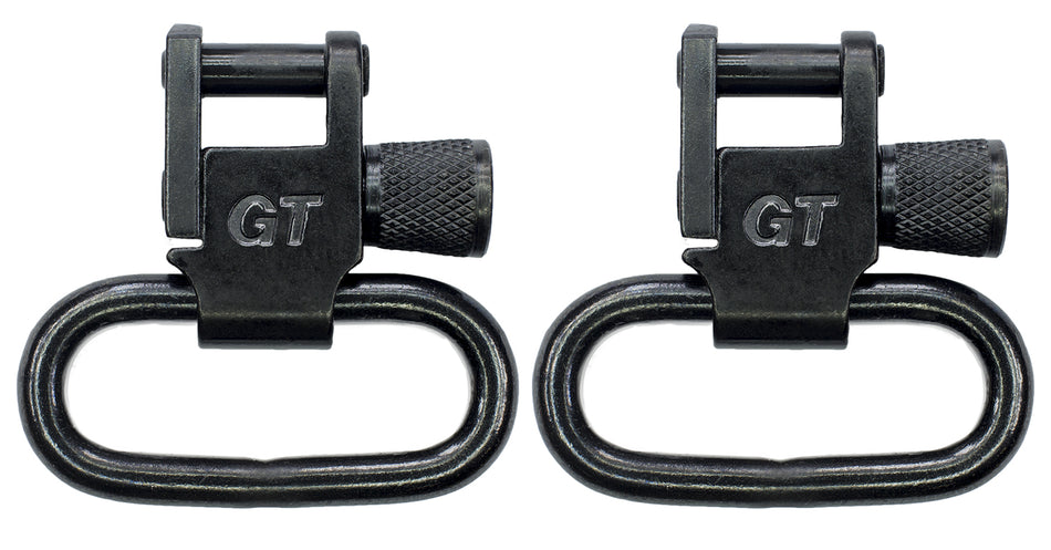 GrovTec US Inc GTSW01 Black Oxide 1" Locking Rifle Swivel Steel