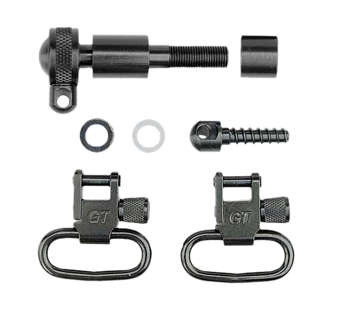 GrovTec US Inc GTSW18 1" Black Steel Locking Swivel Remington 760 & 7600