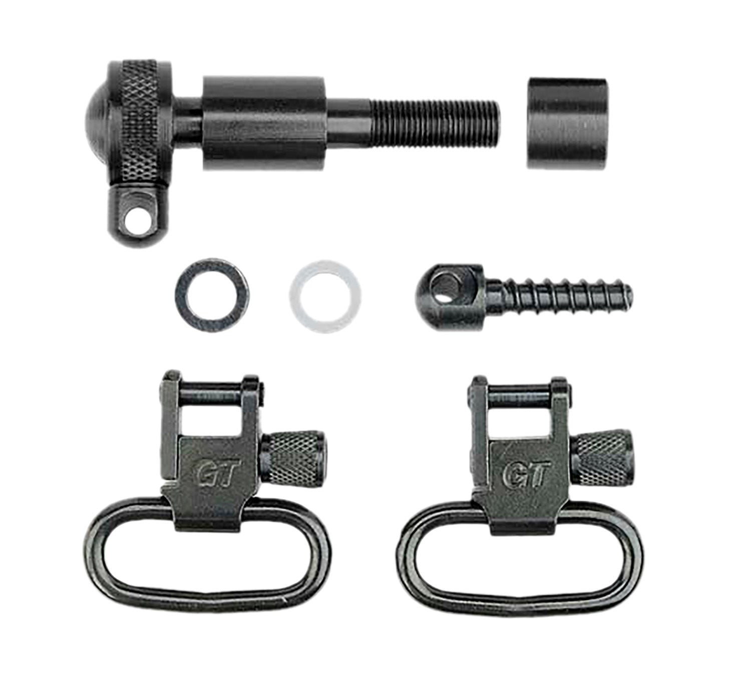 GrovTec US Inc GTSW18 1" Black Steel Locking Swivel Remington 760 & 7600
