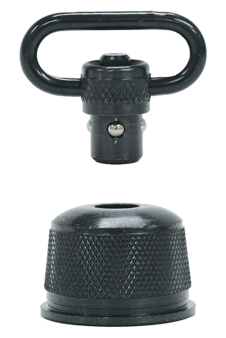 GrovTec US Inc GTSW296 Black Oxide 1" Push Button Swivel Remington 870 Express 12 Ga Mag Cap