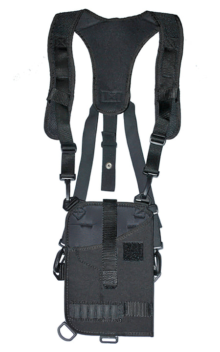 GrovTec US Inc GTHL14902R Trail Pack Nylon Shoulder Harness Holster Medium/Large DA Revolver Ambi