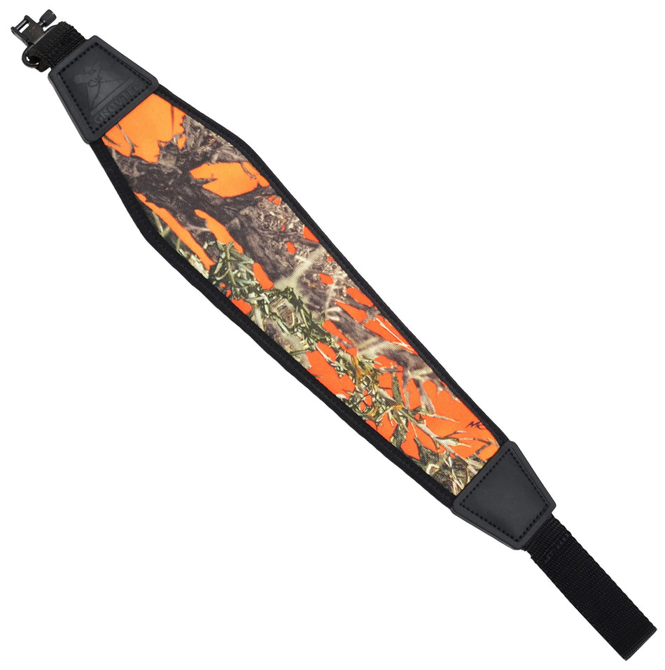 GrovTec GTSL32 Padded Nylon Sling Blaze Orange Adjustable 48" Rifle Shotgun