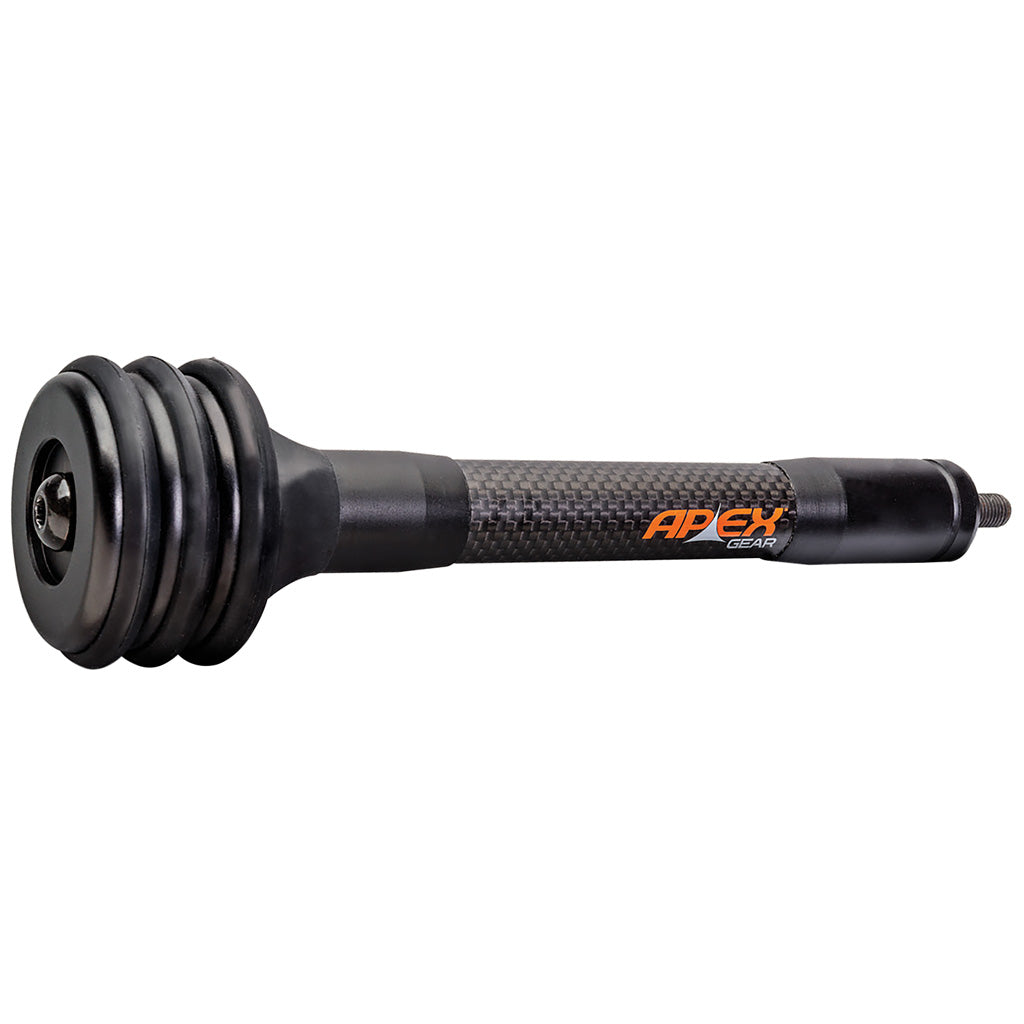 Apex End Game 8 in. Black Archery Carbon Fiber Stabilizer