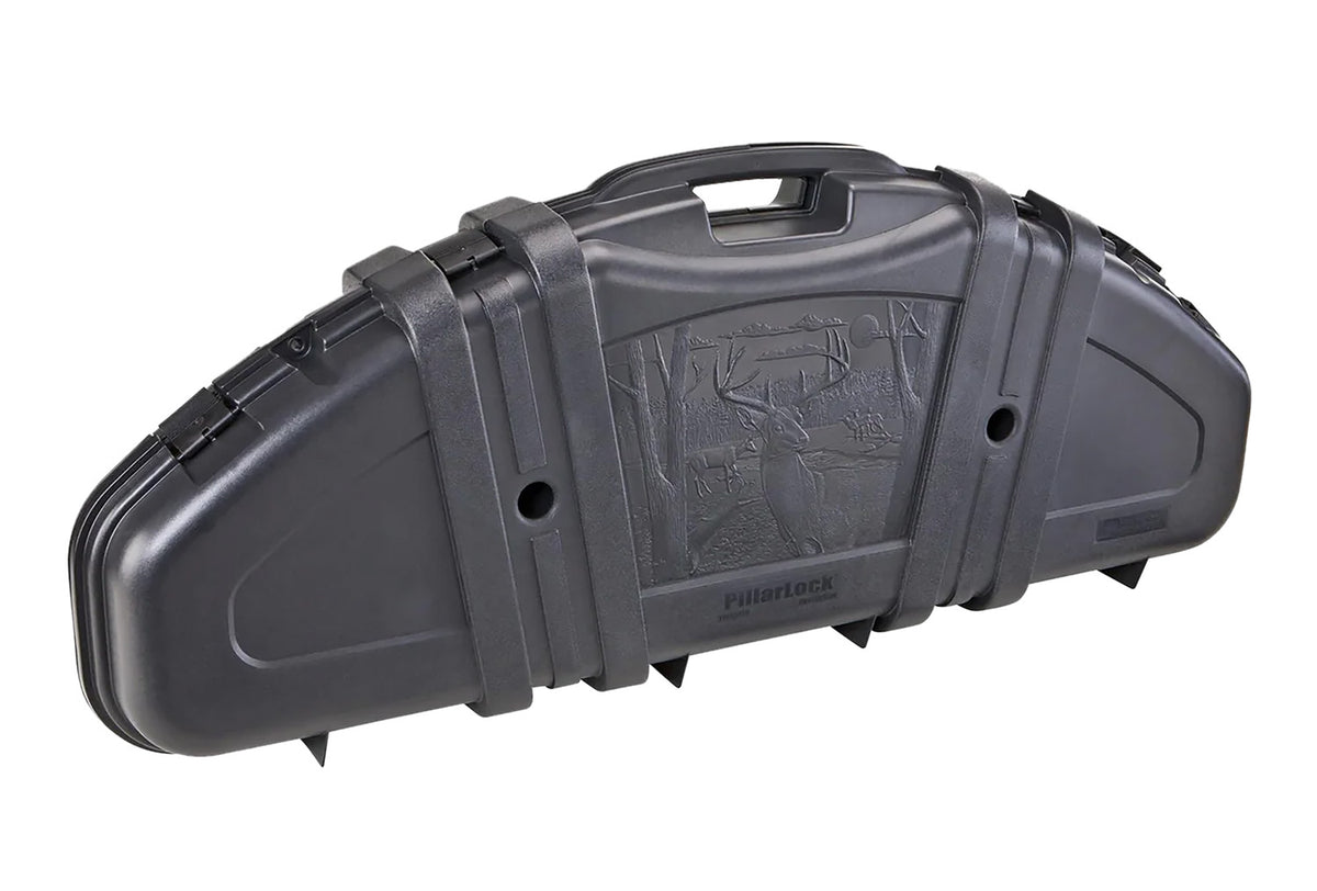 Plano 111100 Protector Single Bow Hard Case Black with Arrow Storage
