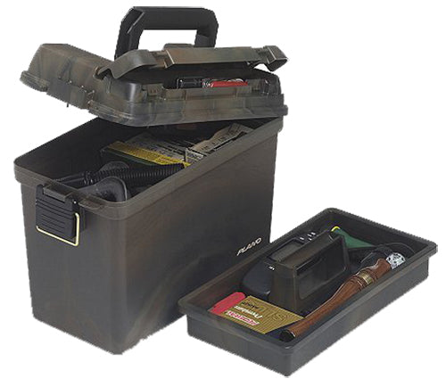 Plano 161200 Ammo Field Box Camo Plastic 6-Box Capacity 3" Shell