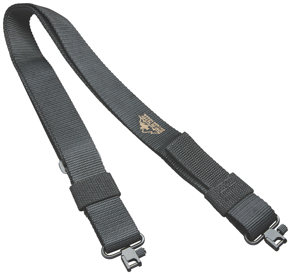 Butler Creek Quick Carry Adjustable Nylon Rifle Sling Black 27"-36" Uncle Mike's Swivels