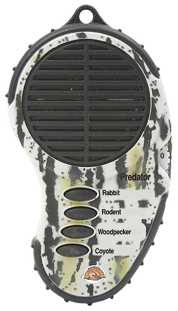Cass Creek 334 Pocket-Size Mini Electronic Predator Call, 4 Sounds, Brown Plastic