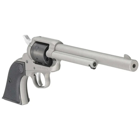 dRUGER WRANGLER 22LR REVOLVER 7.5" SILVER 6RD