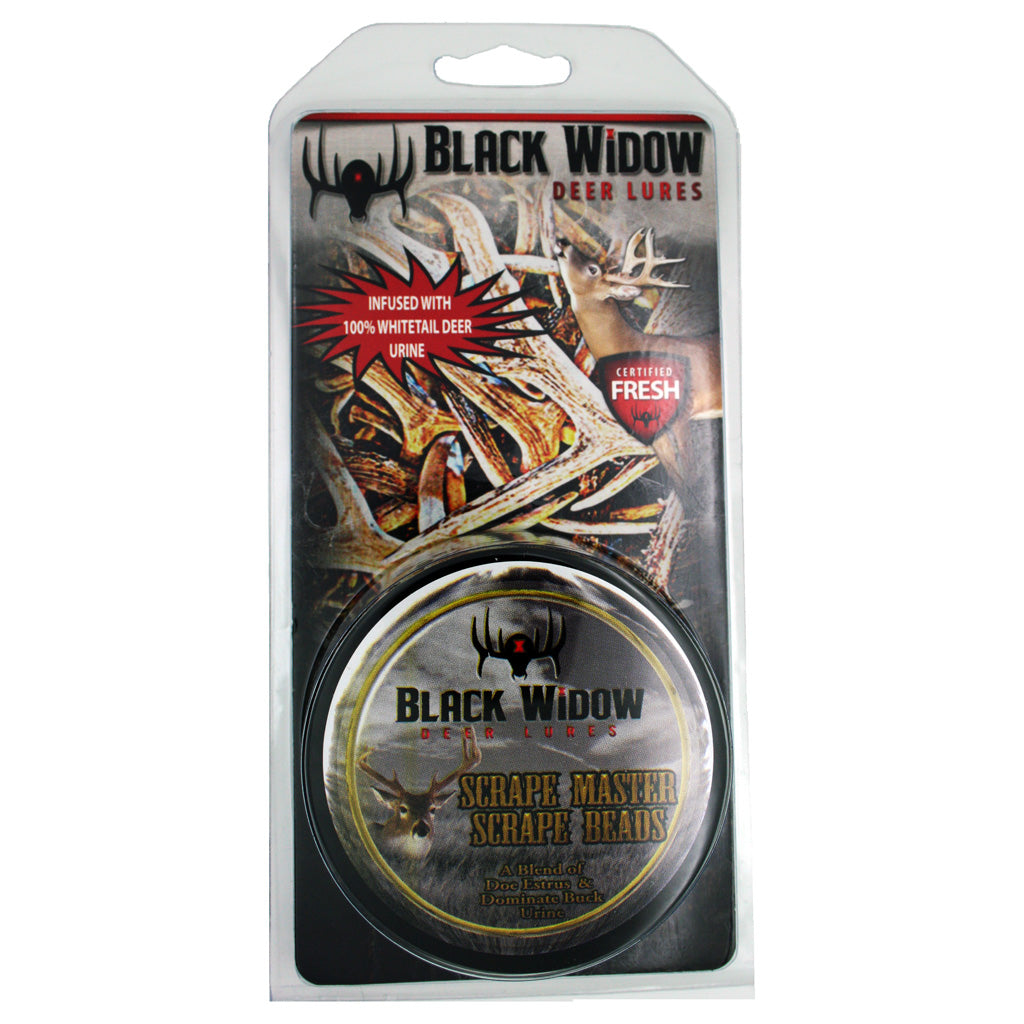 Black Widow Scrape Master 2 oz. Deer Scent Scrape Beads