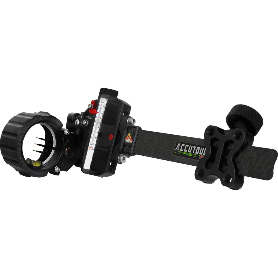 Axcel AccuTouch Carbon Pro AccuStat .019 3 Pin Archery Sight RH/LH