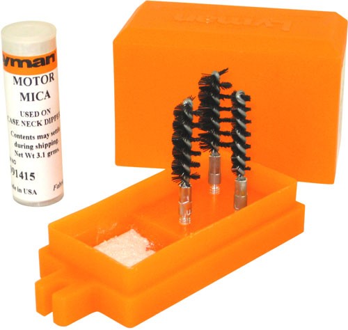 Lyman Case Neck Dipper Kit with Dry Mica Lubricant