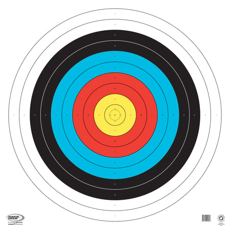 Maple Leaf NASP Target Faces 80 cm Tag Weight Paper 25 Pack