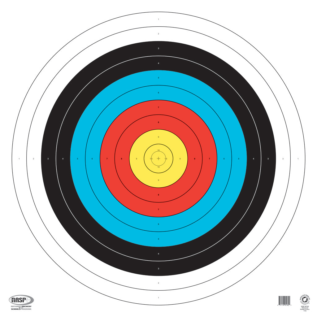 Maple Leaf NASP Waterproof Target Faces 80 cm 25 Pack