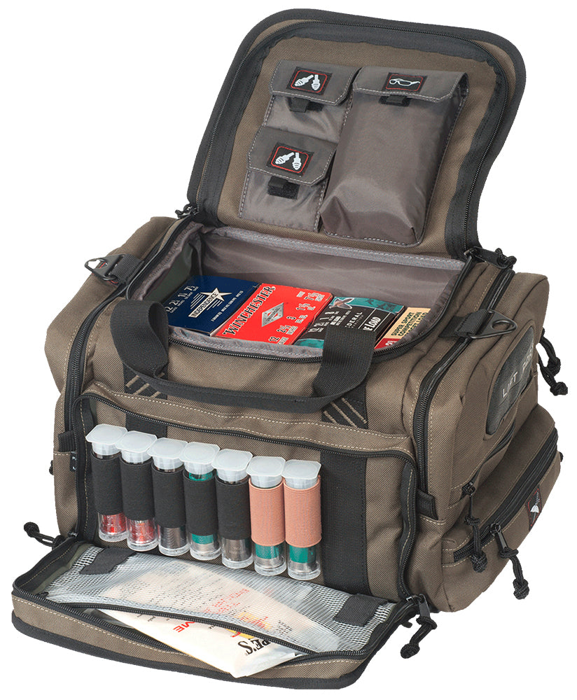 GPS Bags 1411SC OD Green Nylon Sporting Clays Bag with Pull-Out Rain Cover and Choke Tube Storage