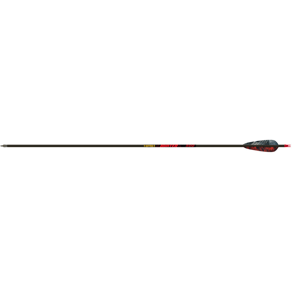 Gold Tip Hunter Arrow Set 500 Spine 4 in. Feather Fletch 6 pk