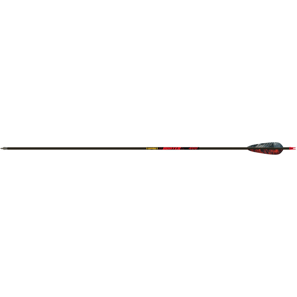 Gold Tip Hunter Arrow Set 400 Spine 4 in. Feather Fletch 6 pk