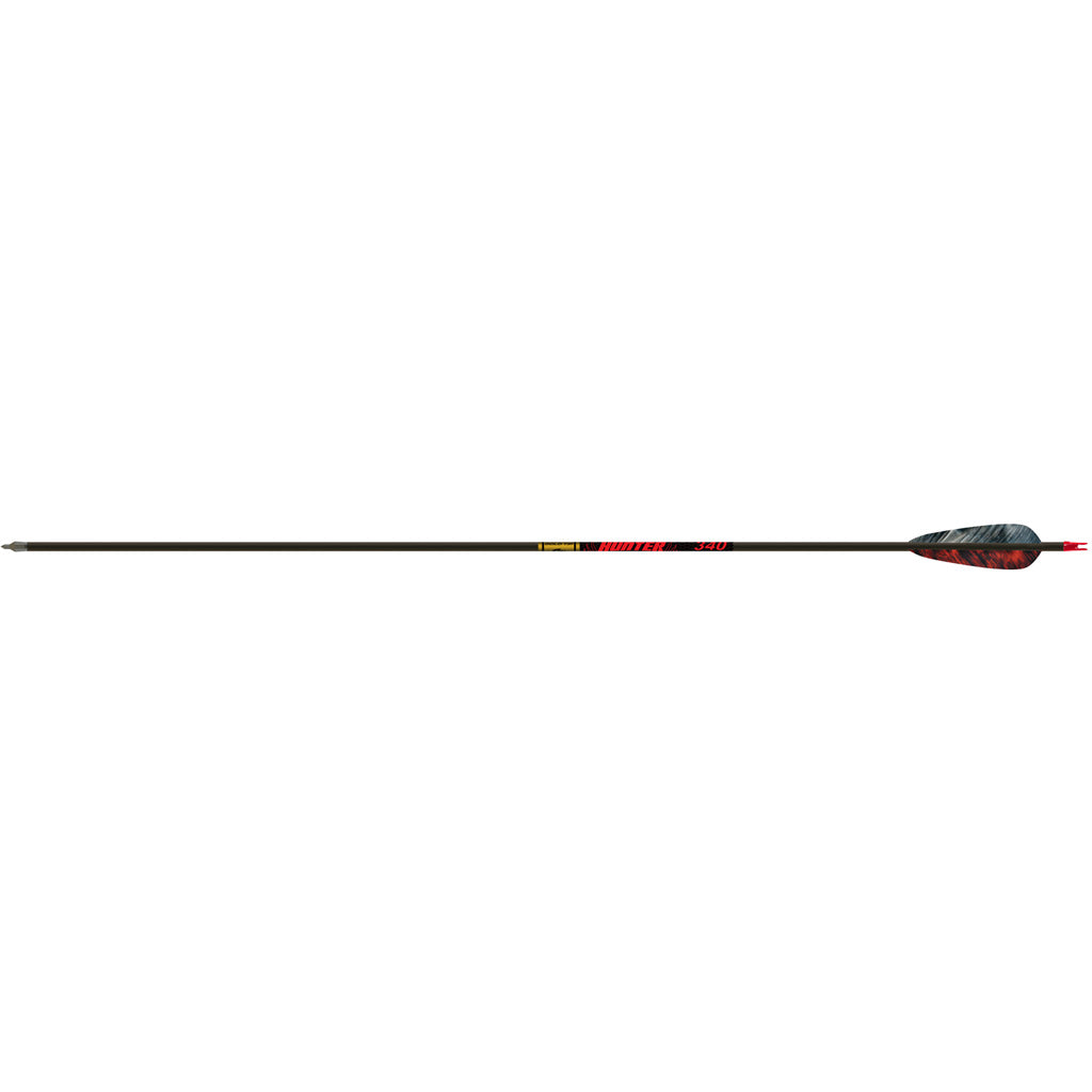 Gold Tip Hunter Arrow Set 340 Spine 4 in. Feather Fletch 6 pk
