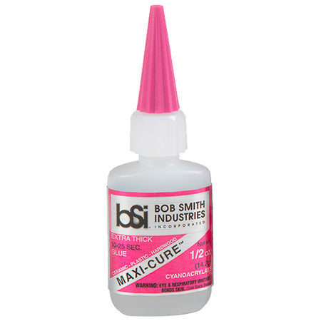 Bob Smith Maxi-Cure Fast Set Archery Glue Fletching and Points 0.5 oz