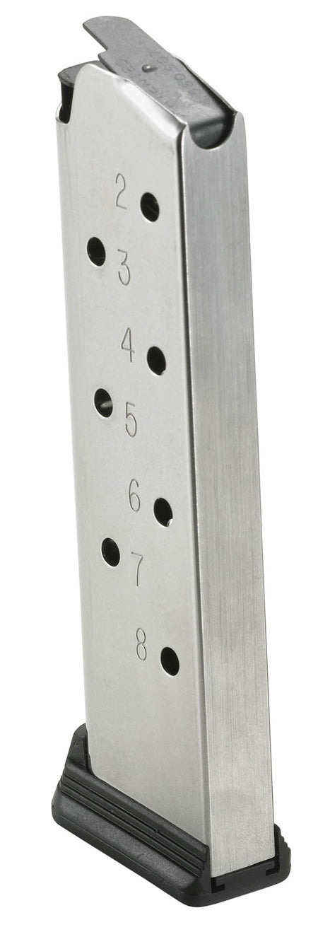 Ruger 90365 .45 ACP 8-Round SR1911 Stainless Steel Magazine