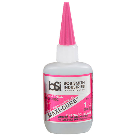 Bob Smith Maxi-Cure Fast Set Archery Glue Fletching and Points 1 oz