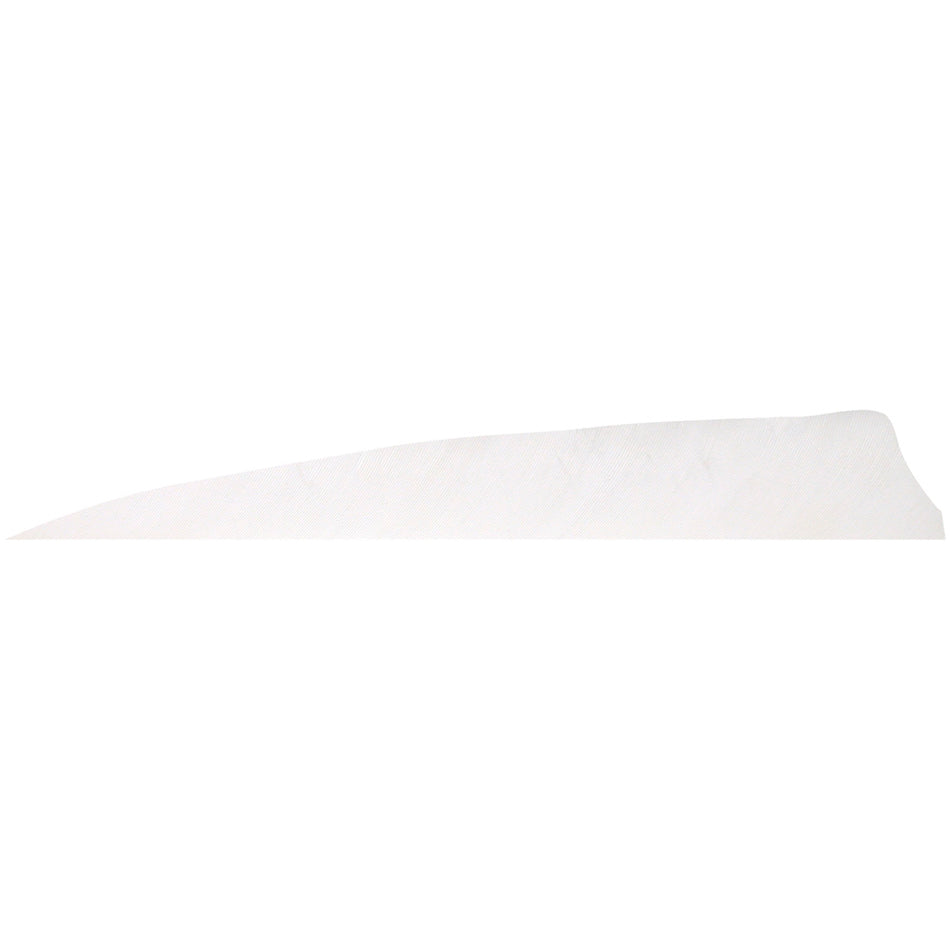 Gateway Shield Cut Feathers 5 in. Right Wing White 100 Pk.